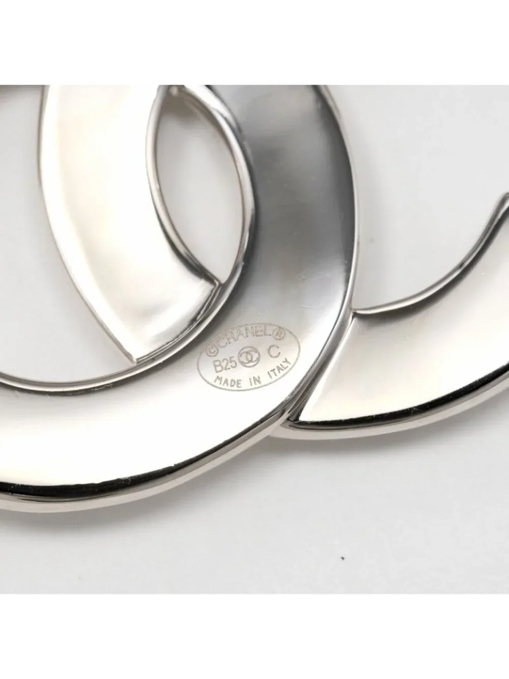 Chanel CC Logo Earrings